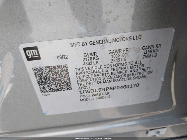 2023 CADILLAC CT4-V 1G6DL5RP6P0460170 Photo 8