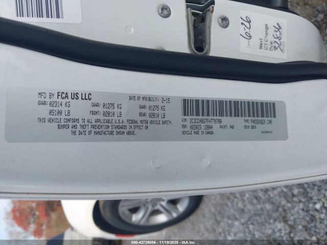 2015 DODGE CHARGER 2C3CDXBG7FH770788 Photo 8