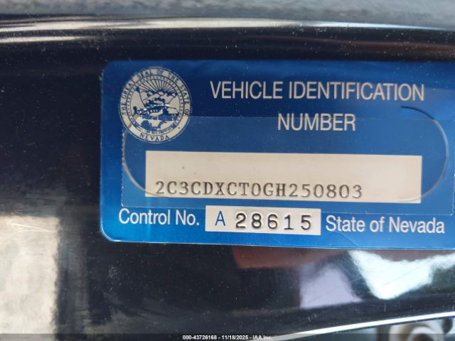 2016 DODGE CHARGER 2C3CDXCT0GH250803 Photo 8