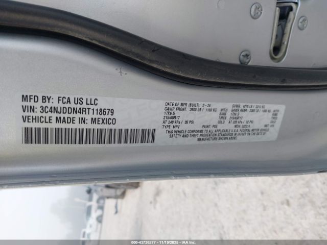 2024 JEEP COMPASS 3C4NJDDN4RT118679 Photo 8