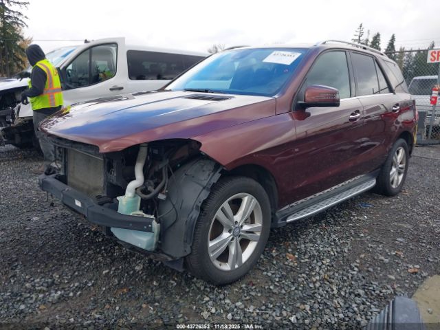 2015 MERCEDES-BENZ ML 250 BLUETEC 4JGDA0EB7FA472588 Photo 1