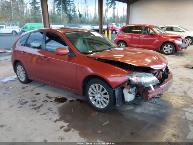 2009 SUBARU IMPREZA JF1GH60639H810693