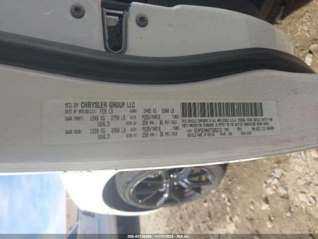 2013 DODGE JOURNEY 3C4PDCAB4DT626213 Photo 8