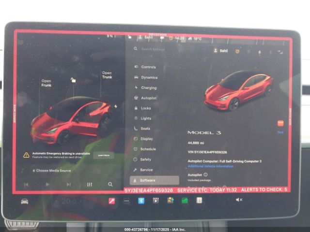 2023 TESLA MODEL 3 5YJ3E1EA4PF659328 Photo 6