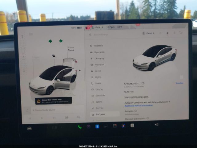 2024 TESLA MODEL 3 5YJ3E1EA9RF866476 Photo 6