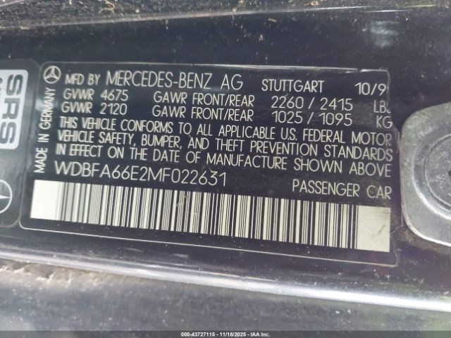 1991 MERCEDES-BENZ 500 WDBFA66E2MF022631 Photo 8