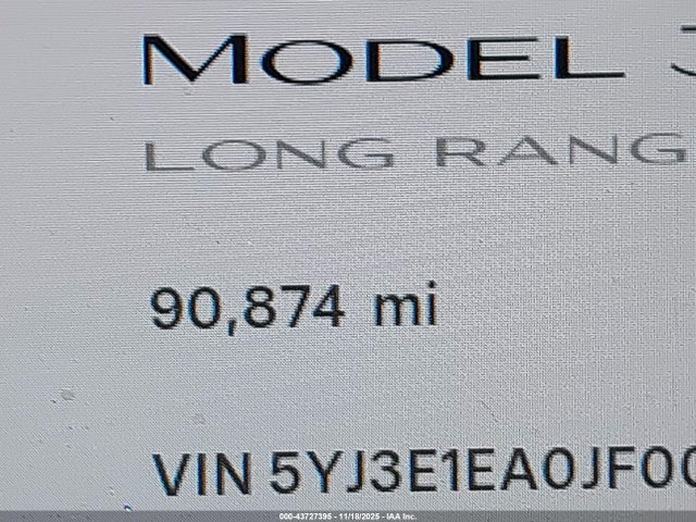 Tesla MODEL 3 2018 5YJ3E1EA0JF008446 Image 14