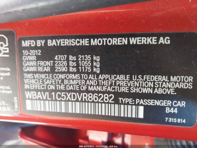 2013 BMW X1 WBAVL1C5XDVR86282 Photo 8