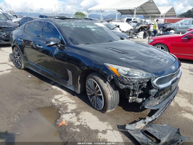 2018 KIA STINGER KNAE25LAXJ6011343