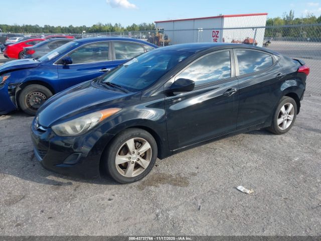 2011 HYUNDAI ELANTRA KMHDH4AE4BU143858 Photo 1