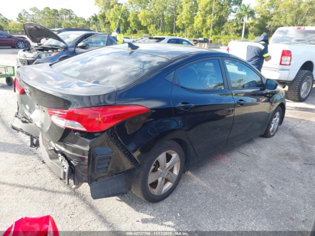 2011 HYUNDAI ELANTRA KMHDH4AE4BU143858 Photo 3