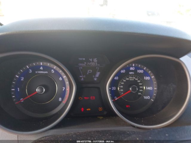 2011 HYUNDAI ELANTRA KMHDH4AE4BU143858 Photo 6