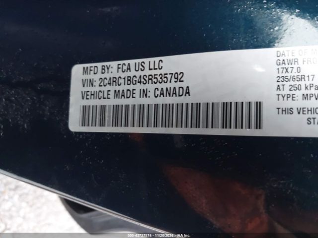 2025 CHRYSLER PACIFICA 2C4RC1BG4SR535792 Photo 8