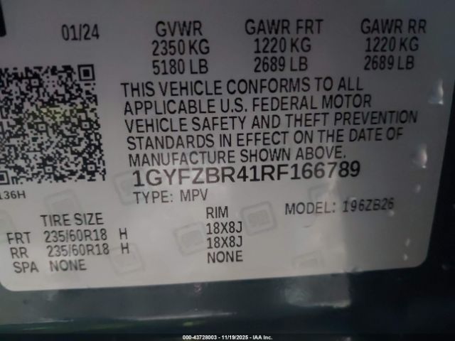 2024 CADILLAC XT4 1GYFZBR41RF166789 Photo 8