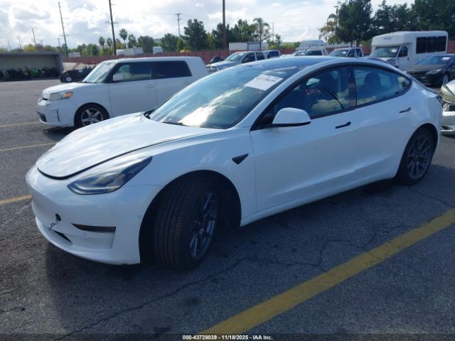 2022 TESLA MODEL 3 5YJ3E1EA6NF101672 Photo 1