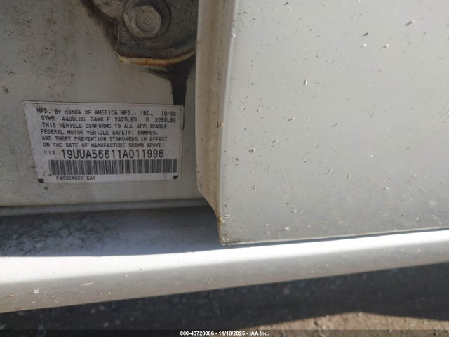 2001 ACURA TL 19UUA56611A011996 Photo 8