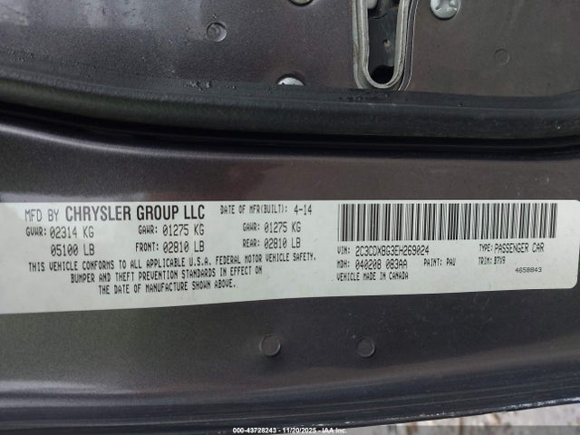 2014 DODGE CHARGER 2C3CDXBG3EH269024 Photo 8