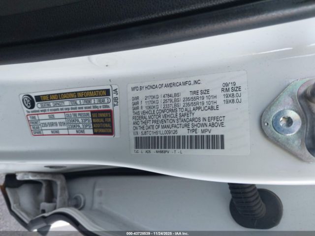 2020 ACURA RDX 5J8TC1H51LL009126 Photo 8