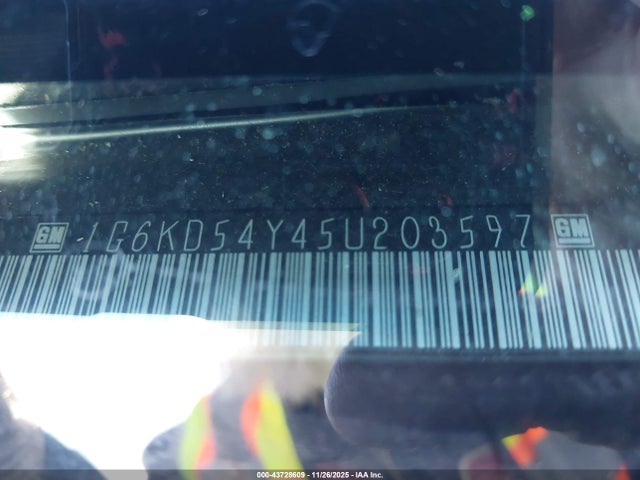 2005 CADILLAC DEVILLE 1G6KD54Y45U203597 Photo 8