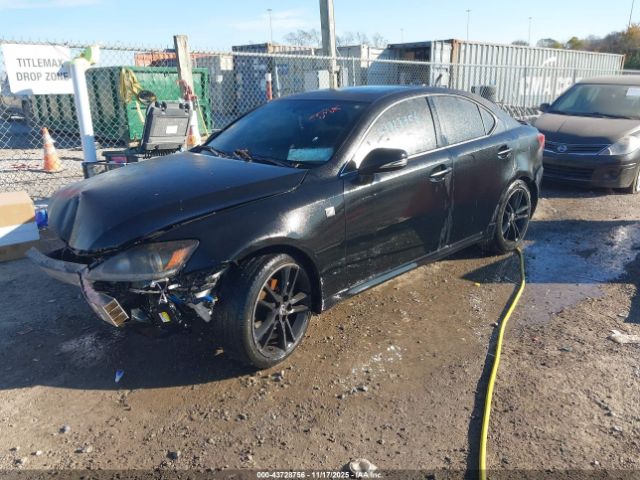 2012 LEXUS IS 250 JTHBF5C27C5180116 Photo 1