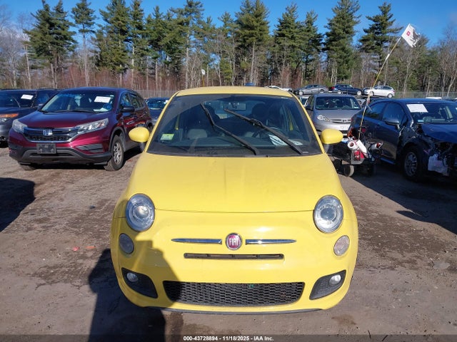2012 Fiat 500 Sport მანქანა იყიდება აუქციონზე, vin: 3C3CFFBRXCT383922, აუქციონის ნომერი: 43728894