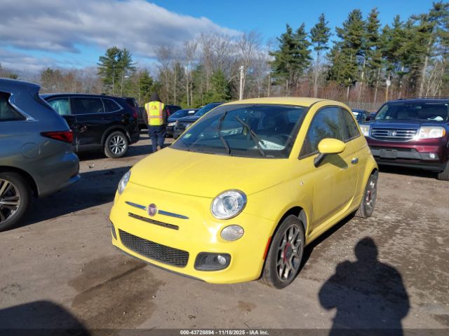 2012 FIAT 500 3C3CFFBRXCT383922 Photo 1