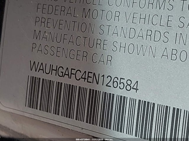 2014 AUDI A6 WAUHGAFC4EN126584 Photo 8
