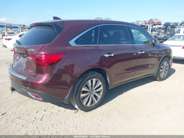 2014 ACURA MDX 5FRYD4H45EB031788 Photo 3