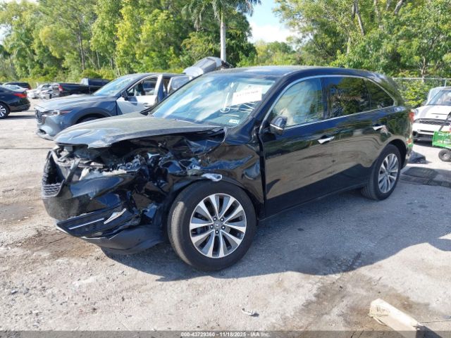 2015 ACURA MDX 5FRYD4H44FB021982 Photo 1