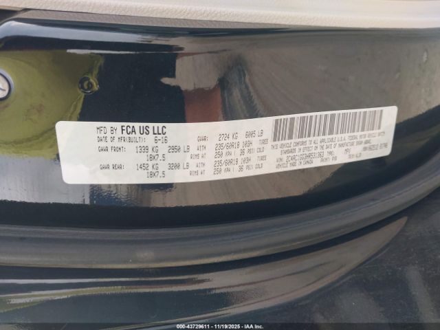 2017 CHRYSLER PACIFICA 2C4RC1GG3HR531363 Photo 8