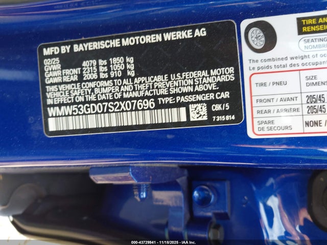 2025 MINI HARDTOP WMW53GD07S2X07696 Photo 8