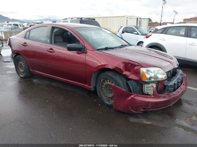 2007 MITSUBISHI GALANT 4A3AB36F27E041266