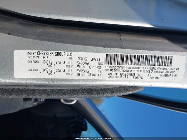 2011 DODGE NITRO 1D4PT4GX5BW500688 Photo 8