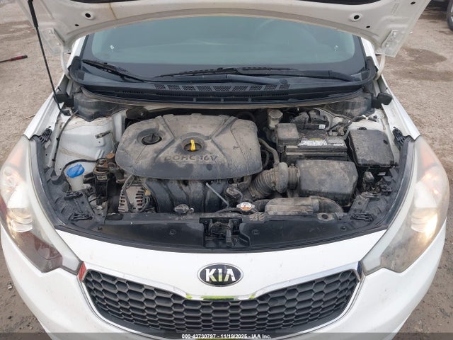 KNAFK4A69G5487742 KIA FORTE LX