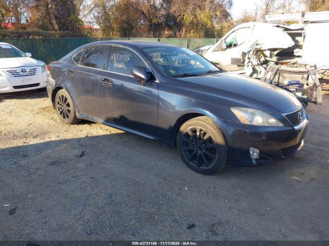 2006 LEXUS IS 250 JTHCK262X62005004
