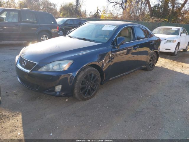2006 LEXUS IS 250 JTHCK262X62005004 Photo 1