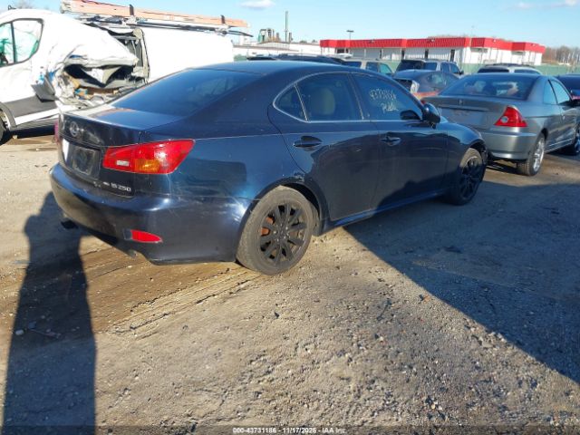 2006 LEXUS IS 250 JTHCK262X62005004 Photo 3