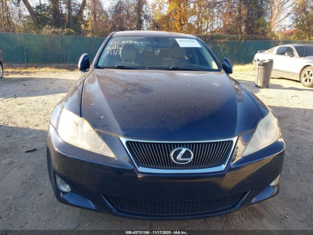 2006 LEXUS IS 250 JTHCK262X62005004 Photo 5