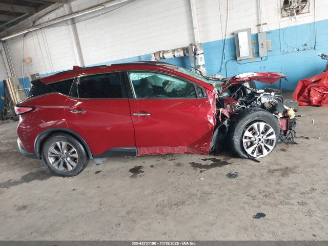 Продаж на аукціоні авто 2018 Nissan Murano Sv, vin: 5N1AZ2MH0JN145092, номер лоту: 43731190