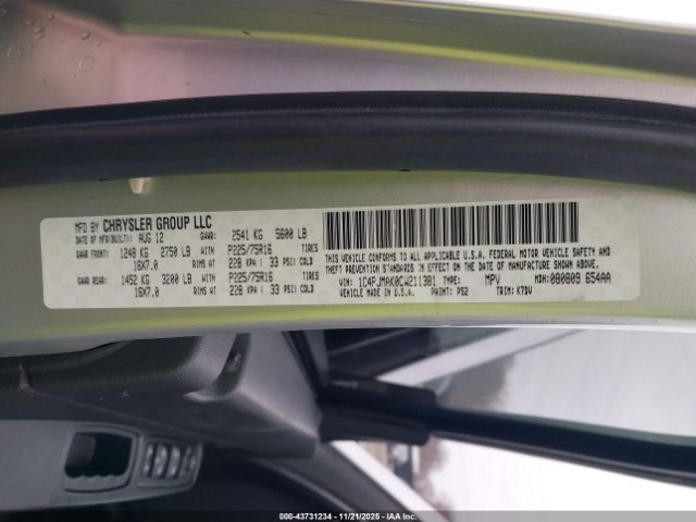 2012 JEEP LIBERTY 1C4PJMAK0CW211381 Photo 8