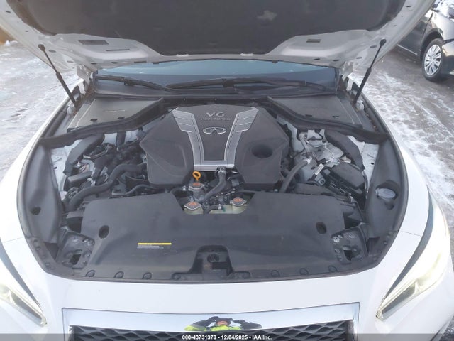 JN1FV7AP2GM420199 Infiniti Q50 3.0t Red Sport 400