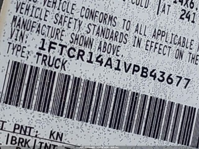 1997 FORD RANGER 1FTCR14A1VPB43677 Photo 8