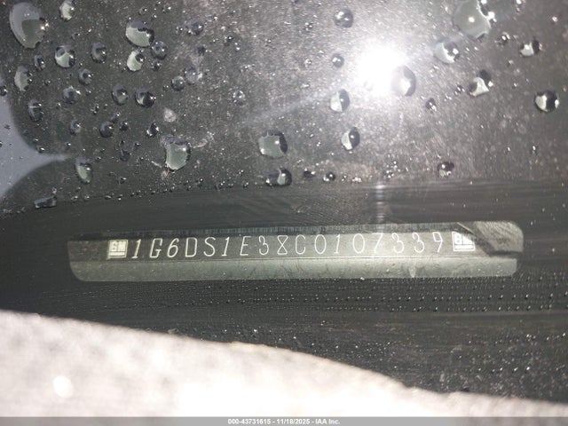 2012 CADILLAC CTS 1G6DS1E38C0107339 Photo 8