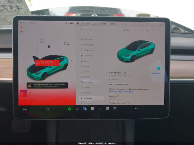 2021 TESLA MODEL 3 5YJ3E1EA8MF079141 Photo 6