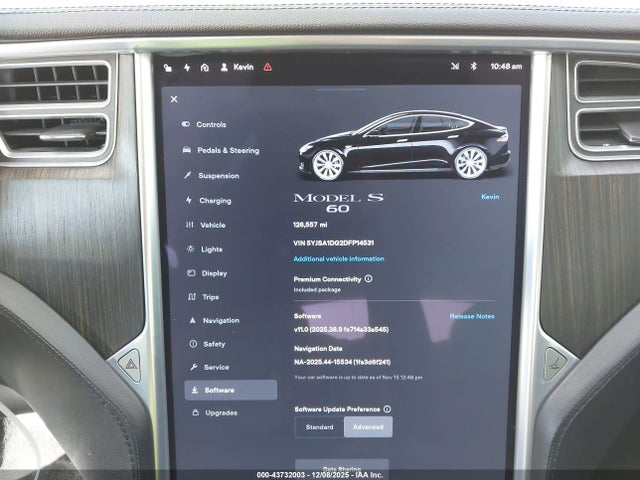 2013 TESLA MODEL S 5YJSA1DG2DFP14531 Photo 6