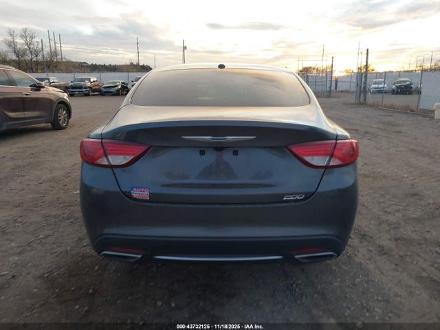 2016 Chrysler 200 Limited მანქანა იყიდება აუქციონზე, vin: 1C3CCCAG5GN143190, აუქციონის ნომერი: 43732125