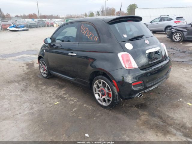 2015 FIAT 500 3C3CFFBR0FT550843 Photo 2