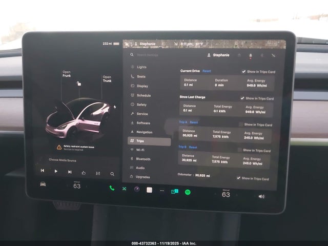 2023 TESLA MODEL 3 5YJ3E1EA7PF540799 Photo 6