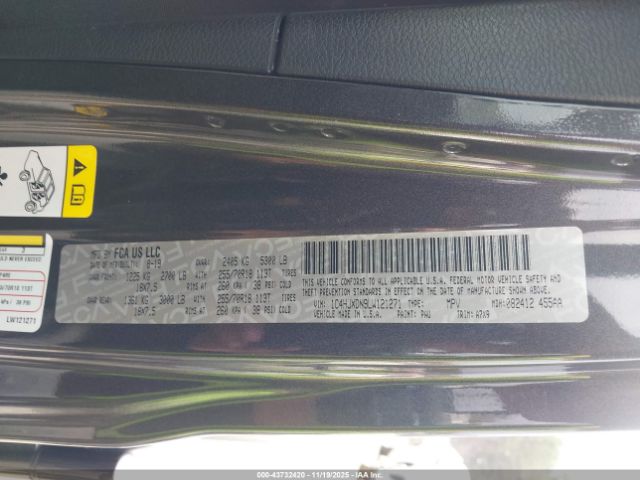 2020 JEEP WRANGLER UNLIMITED 1C4HJXDN9LW121271 Photo 8