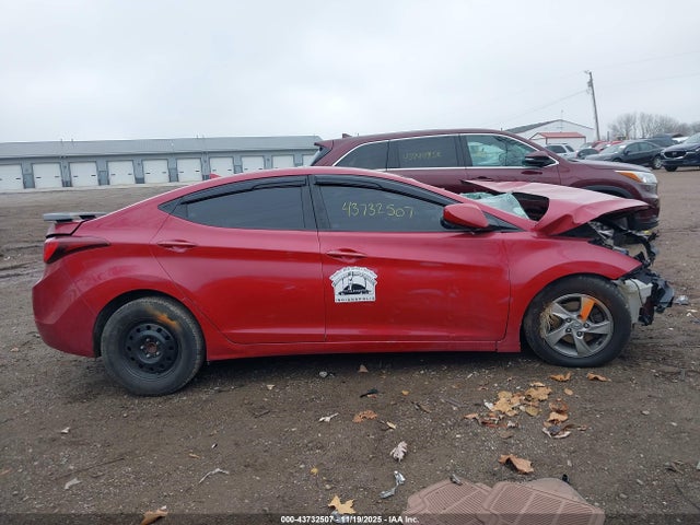 2014 Hyundai Elantra Se მანქანა იყიდება აუქციონზე, vin: KMHDH4AE4EU110816, აუქციონის ნომერი: 43732507